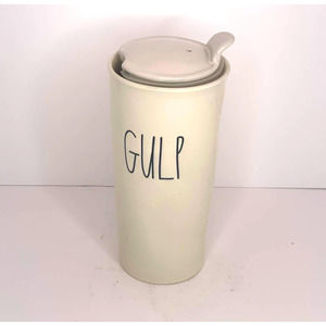Rae Dunn "GULP" Travel Coffee Tumbler